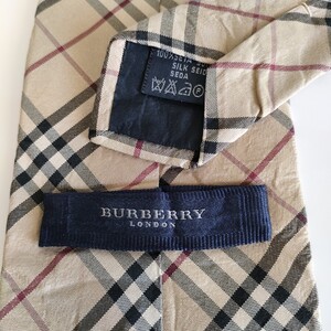 BURBERRY (バーバリー)ネクタイ195ノバチェック柄