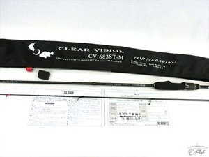 美品 スラッシュ クリアヴィジョン CV-682ST-M SLASH Clear Vision メバリングロッド その他ロッド