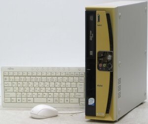 NEC Mate PC-MY20RBZR4 ■ Core2Duo-E4400/DVDマルチ/希少OS/動作確認済/WindowsXP デスクトップ