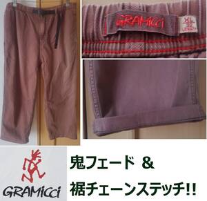 GramicciクライミングパンツXLフェード,チェーンステッチ /RALPH LAUREN POLO SPORT RRL L.L.Bean Carhartt OLD STUSSY Eddie Bauer orSlow