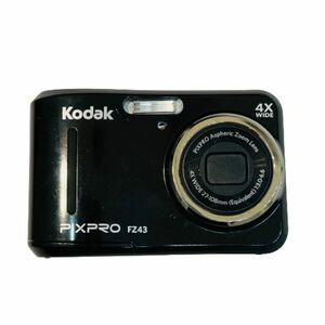 【Kodak/コダック】デジタルカメラ PIXPRO FZ43 4X WIDE 27-108mm ブラック 本体のみ★46906
