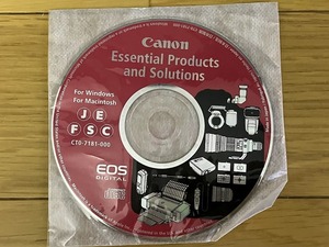 canon　Essential Products and Solutions CT10-7181-000 EOS DIGITAL CD 中古