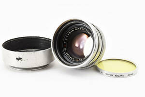 ニコン Nikon Nikkor-H.C 5cm F2 Sマウント レンズ #1265