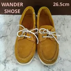 ◆WANDER SHOSE デッキシューズ サイズ41 26.5cm