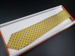 HERMES エルメス ネクタイ 虎柄 未使用新品