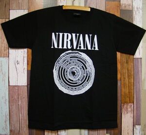 【送料無料】XL★新品サークル【Nirvana】ニルヴァーナ★BWT★バンドTシャツ