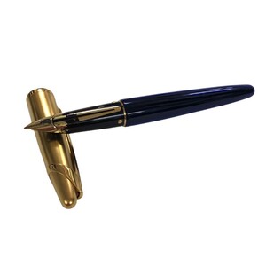 ウォーターマン 万年筆 エドソン サファイア ペン先18k ブルー ゴールド WATERMAN【AFI7】