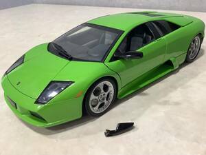 1円〜 訳あり品 AUTOart オートアート 1/18 LAMBORGHINI MURCIELAGO METALLIC GREEN ランボルギーニ メタリックグリーン ジャンク品扱