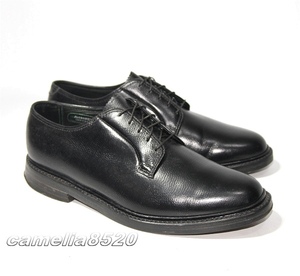 米国製 フローシャイム インペリアル FLORSHEIM IMPERIAL プレーントゥ ダービー ビジネスシューズ 黒 本革 9 EEE 約27cm 美品 使用僅か