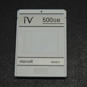 【使用少/186時間】maxell IVDRS M-VDRS500G.C 500GB 管理:N-70