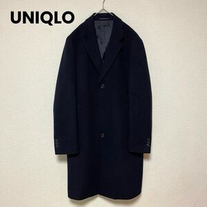 iz9 ユニクロ UNIQLO/ウールカシミヤチェスターコート/メンズ