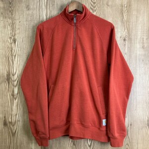 Carhartt ハーフジップ スウェット カーハート アメカジ 古着 e23111909