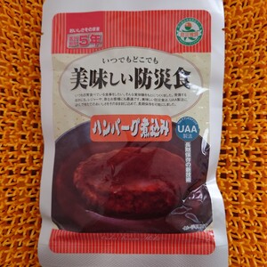 アルファフーズ　UAA食品　美味しい防災食　ハンバーグ煮込み　100g　賞味期限202503