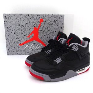 ★中古★NIKE(ナイキ) AIR JORDAN 4 RETRO エアジョーダン スニーカー 27.0cm US9 FV5029-006 ※右足かかとパーツ一部取れ有り★【AP126】