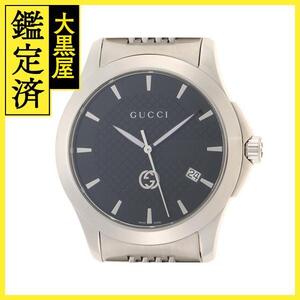 GUCCI　グッチ　Gタイムレス　126.4/Y1264106　SS　男性用クオーツ時計【473】