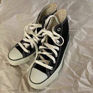  コンバース CONVERSE スニーカー ハイカットスニーカー　サイズ22 ブラック