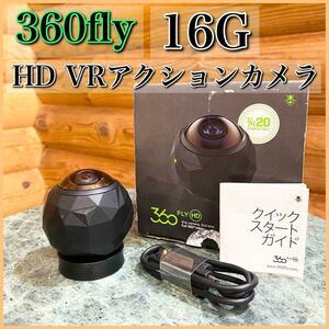 360fly HD VRアクションカメラ 16GB 耐水 360度カメラ