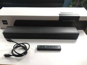 7104-01★SONY ソニー SOUNND BAR サウンドバー ホームシアターシステム HT-S200F チャコールブラック 2019年製 通電音出し確認済み★