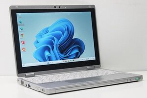 1円スタート ノートパソコン 2in1PC Windows11 WPS office搭載 Panasonic レッツノート CF-RZ6 第7世代 Core i5 SSD256GB メモリ8GB