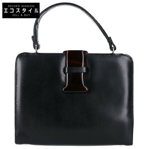 BOTTEGA VENETA ボッテガヴェネタ レザー トップハンドル 2WAY ハンドバッグ ブラック レディース