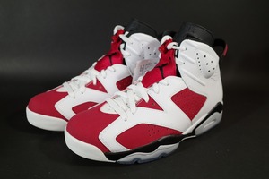 NIKE/ナイキ AIR JORDAN 6 RETRO CARMINE エアジョーダン6 カーマイン 384664-160/27.5