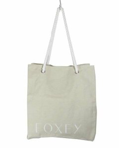 フォクシー FOXEY ベージュ トートバッグ 未使用