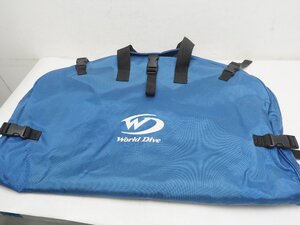 WorldDive ワールドダイブ ドライスーツバッグ ドライスーツバック サイズ:60cm(W)/ 86cm(H)/6cm(D) ランク:A [3F-59882]