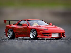 【完成品】タミヤ 1/24 gto 3000gt プラモデル スポコン仕様 スタンス 三菱 オートアート イグニッションモデルなどお好きな方に