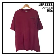 JERZEES　アメリカ製　企業Tシャツ　90s　USA　US古着　XL