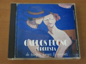 CD CARLOS BUONO DE TANGOS , FUEYES & CUERDAS 中古品