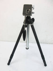 Kn95【カメラ三脚】Minette Elevator Tripod Mod S-11★高さ 47cm～118cm★収納サイズ 50cm★カメラ アクセサリー★中古★