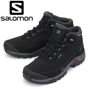 Salomon (サロモン) L41110400 SHELTER CLIMASALOMON WATERPROOF ウィンターブーツ Black x Ebony x Black SL038 26.5cm