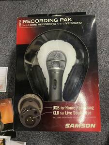 SAMSON ダイナミックマイク RECORDING PAK AND LIVE SOUND 新品