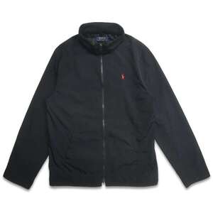 古着 ラルフローレン Ralph Lauren ブルゾン ブラック 表記：XL（18-20）　gd402058n w40321