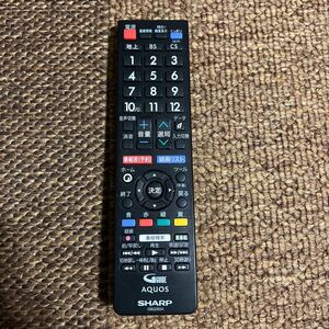 SHARP シャープ テレビリモコン アクオス AQUOS GB228SA