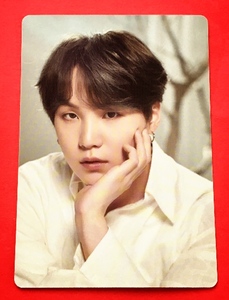 BTS 防弾少年団 MAP OF THE SOUL TOUR mos 公式 グッズ ミニフォトカード トレカ SUGA シュガ ユンギ ④ 即決