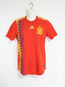 スペイン 代表 2018 オーセンティック ホーム ユニフォーム アディダス ADIDAS Spain サッカー シャツ 選手仕様