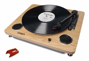 即決◆新品◆送料無料ION AUDIO Archive LP/純正交換針(1個)セット スピーカー搭載 オールインワンUSB レコードプレーヤー ターンテーブル