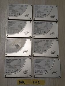 intel SSD DC S3500 Series 80GB SATA 2.5インチ　8枚セット 【F01】