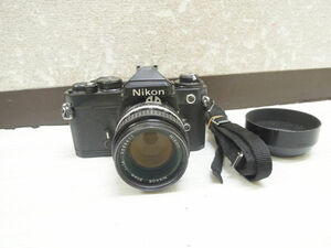 2658) Nikon ニコン FE 一眼レフ フィルムカメラ NIKKOR 50mm 1:1.4 レンズ付き 現状品
