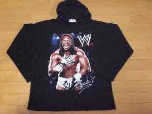 当時物 WWF WWE ブッカーT パーカー フーディー Tシャツ WCW STING THE ROCK TRIPLE H Bill Goldberg ハルクホーガン レッスルマニア 