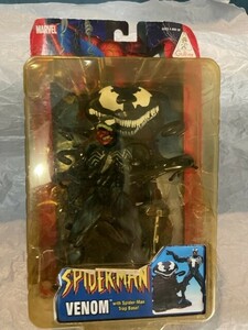 レア■スパイダーマン venom ベノム ヴェノム フィギュア spiderman ガリバー社 ulliver社 マーベル MARVEL