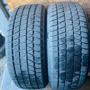 バリ山　BRIDGESTONE ブリヂストン　ブリジストン　DM-V3 235/55R19 スタッドレス　タイヤ　2019年製　19インチ　2本