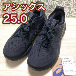 新品 アシックス ランニングシューズ 25.0 GEL NIMBUS 26