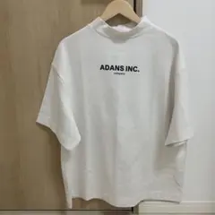 ADANS  Tシャツ　半袖シャツ　ロゴTシャツ