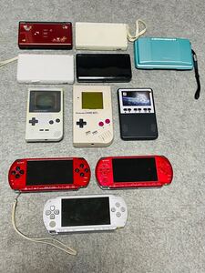 1円~SONY PlayStation 2x PSP-3000/1000/NINTENDO DSlite/3DS/NINTENDO GAMEBOY/GAMEBOY LIGHT ゲーム機 ゲームボーイアドバンスまとめ売り