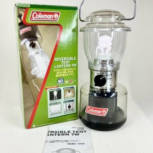 1000円〜 【Coleman】コールマン リバーシブル テントランタン REVERSIBLE TENT LANTERN 7W model170-9219 キャンプ レジャー アウトドア