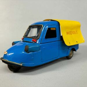 貴重 当時物 マスダヤ ダイハツ ミゼット ブリキ 三輪 自動車 旧車 日本製 ミニカー MADE IN JAPAN