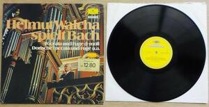 【LPレコード】Helmut Walcha spielt Bach【2535 126】＊ドイツグラモフォン盤