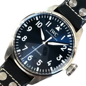 インターナショナルウォッチカンパニー IWC ビッグパイロットウォッチ43 IW329303 ブルー SS 腕時計 メンズ 中古